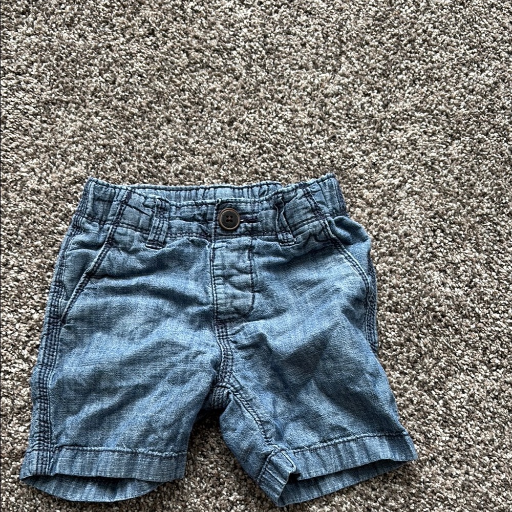 OshKosh B'gosh Blue Elastic Waist Shorts